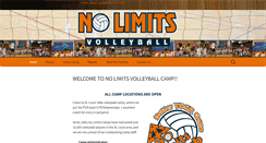 Desktop Screenshot of nolimitsvb.com